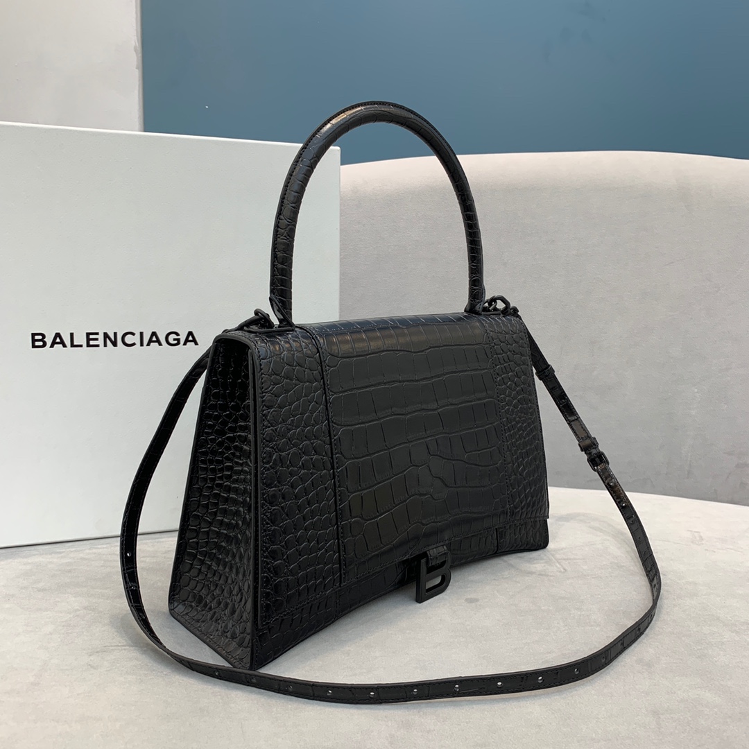 Ba*len*cia*ga hourglass bag-32x36x10cm