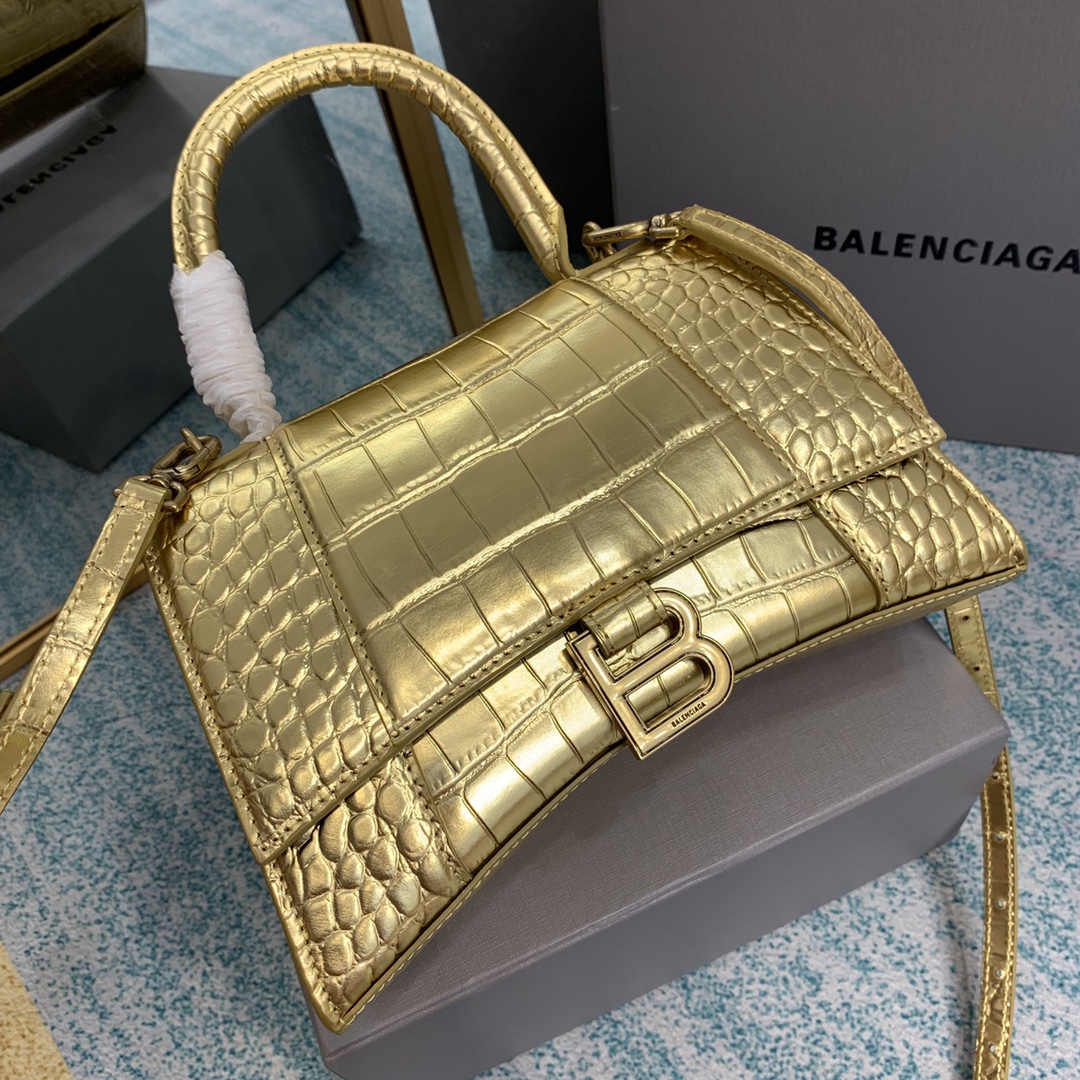 Ba*len*cia*ga hourglass bag-23x10x24cm