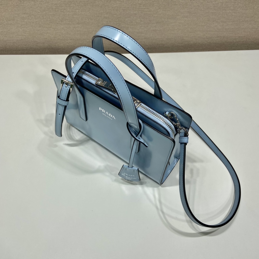 Pra*a re-edition 1ba357 tote bag-22*15*6.5cm