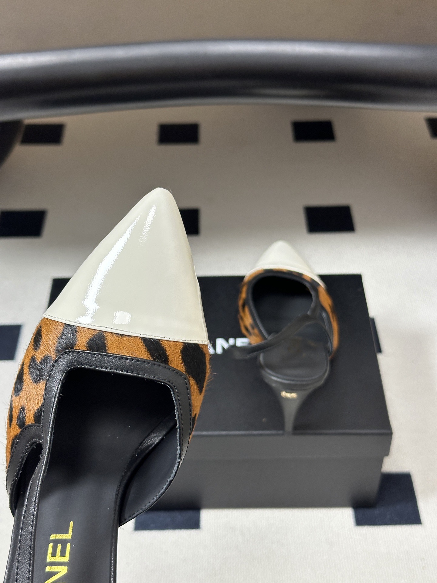 Cha*el 2026SS Slingback Pumps-8.5CM