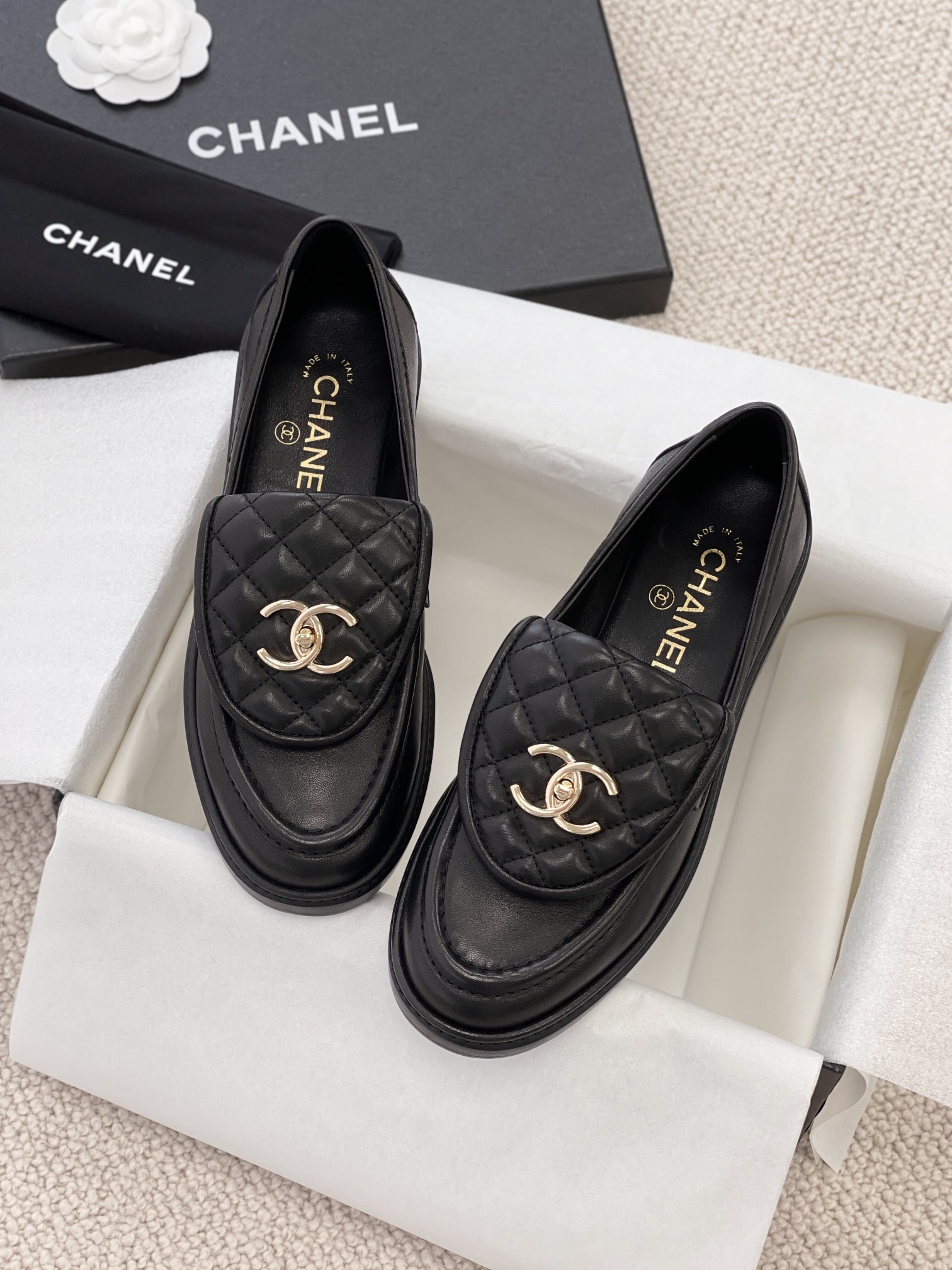 Ch@nel Loafers