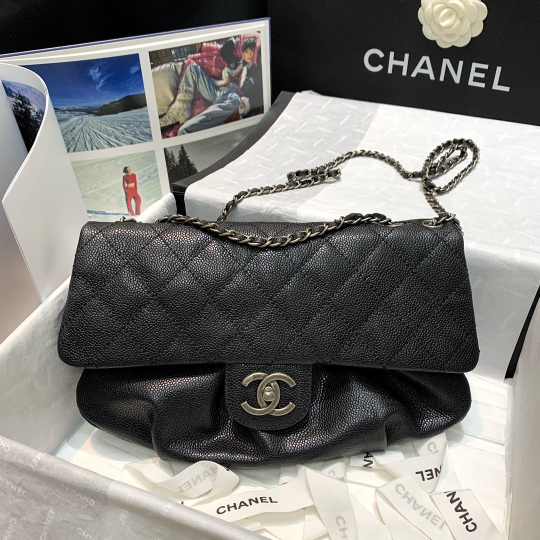Ch@nel Flap Bag-30*18*4CM