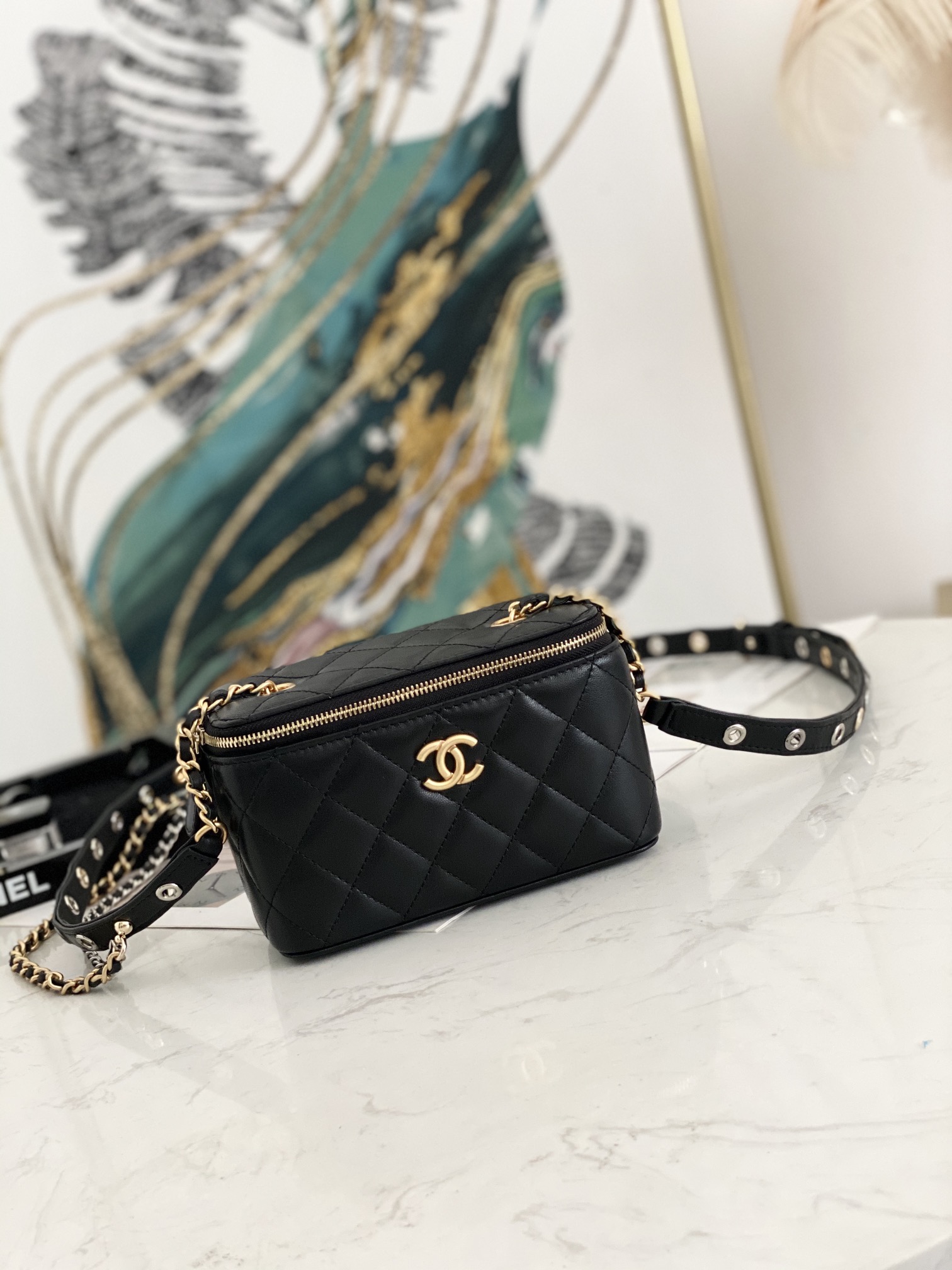 Ch@nel Cosmetic Bag-18CM