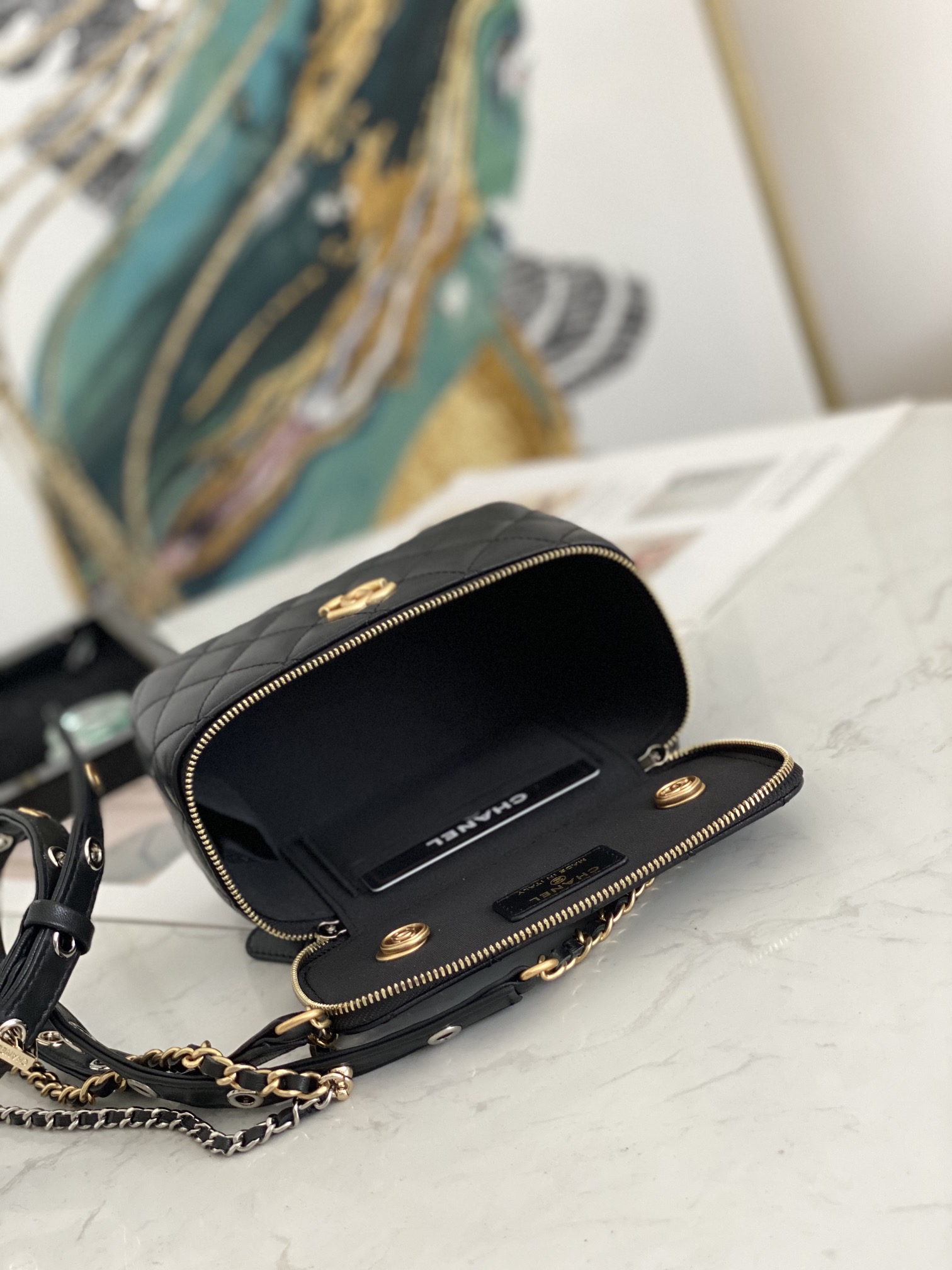 Ch@nel Cosmetic Bag-18CM