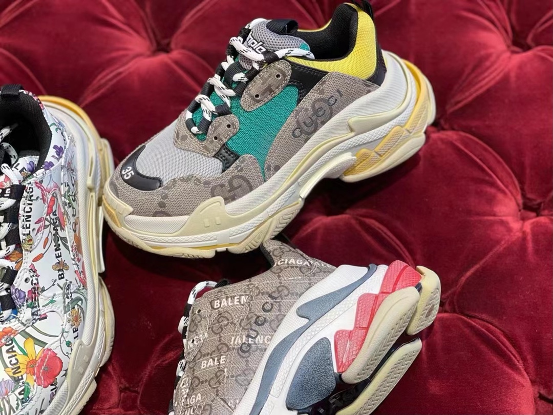 ba*len*cia*ga triple sneakers&G*u*i