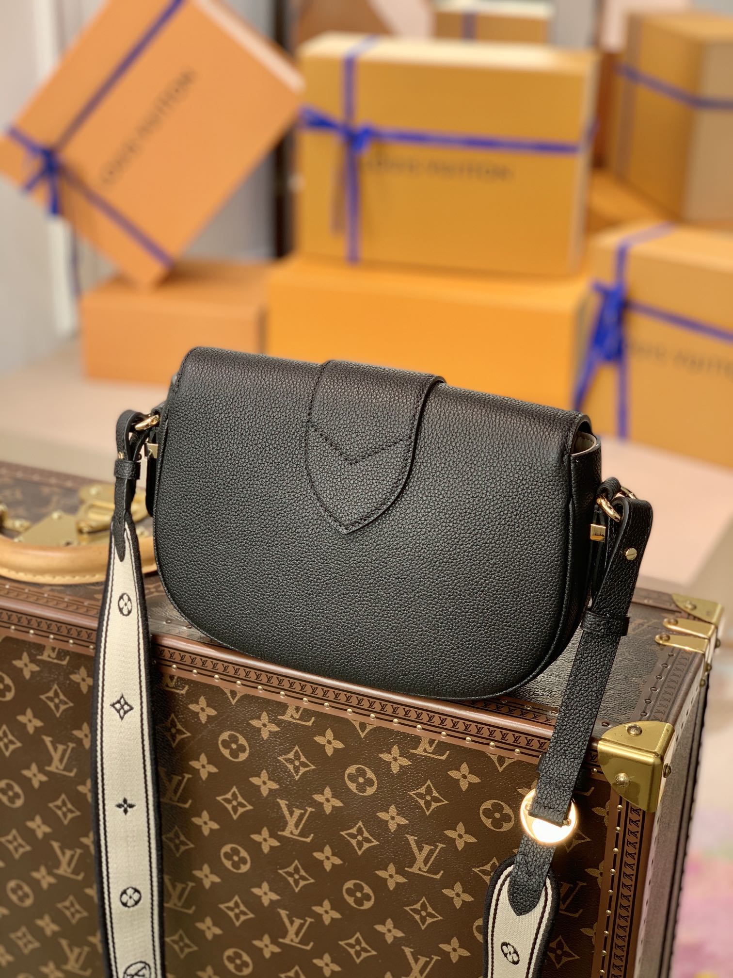 l0*is V*t0n pont 9 soft handbags-m58967-25*17.5*8cm