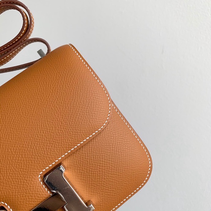 H**mes constance epsom leather-19cm