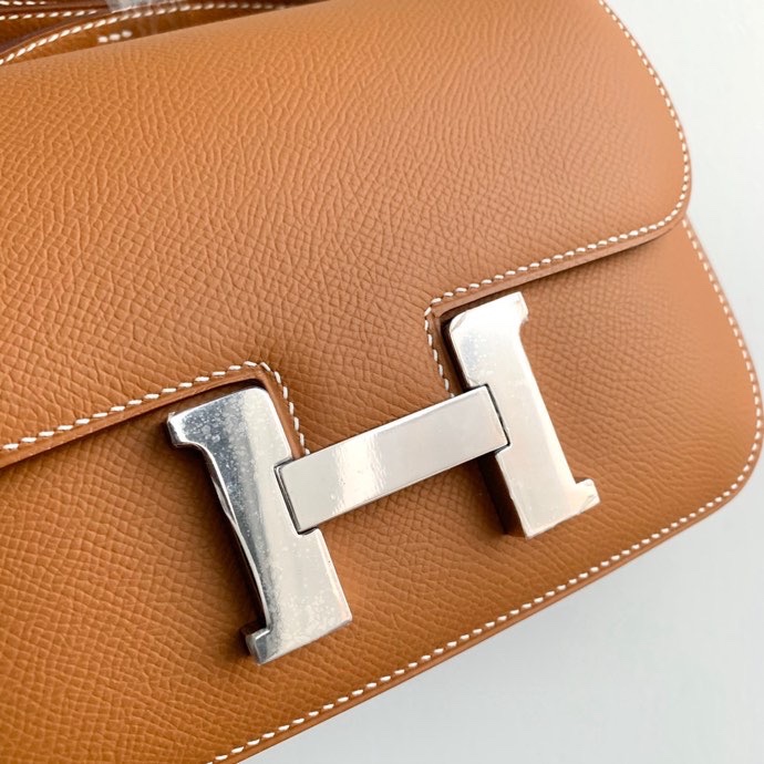 H**mes constance epsom leather-19cm