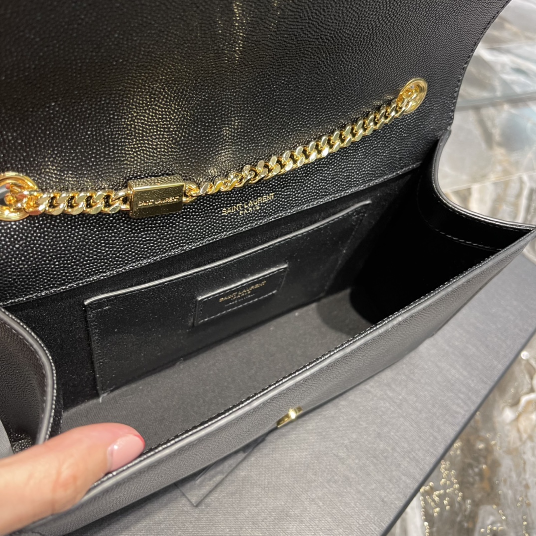 Y*L medium kate bags-caviar-24*14.5*5.5cm