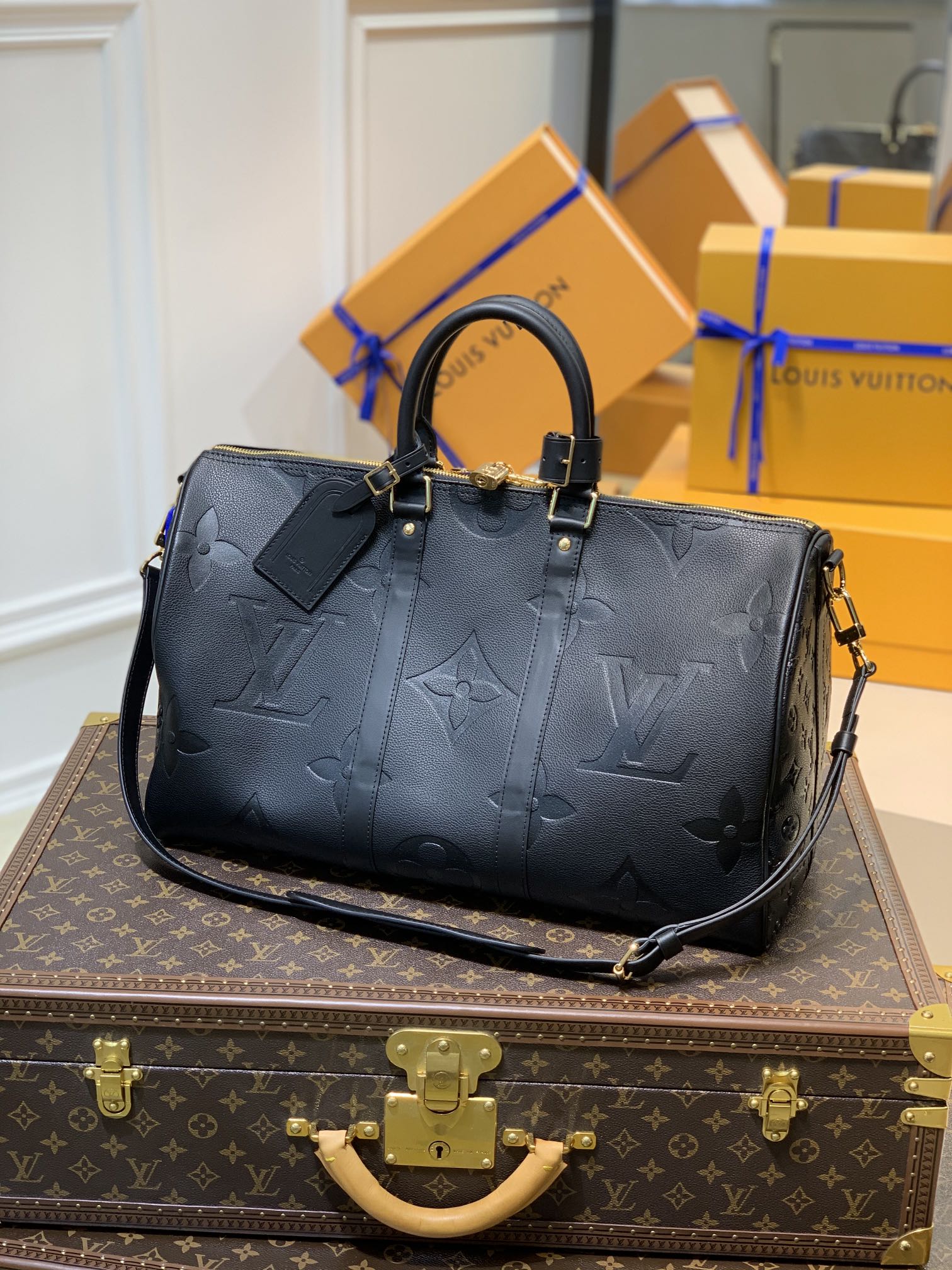 l0*is V*t0n keepall bandouliÈre 45-45 x 27 x 20cm
