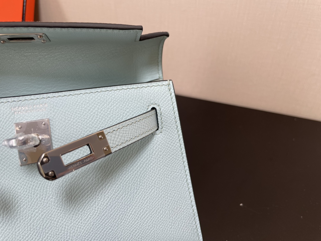 H**mes kelly-gold&silver hardware-19cm