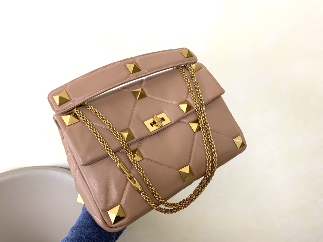 Valentin0 Garavani Roman Stud-Large Size-30*20*12CM