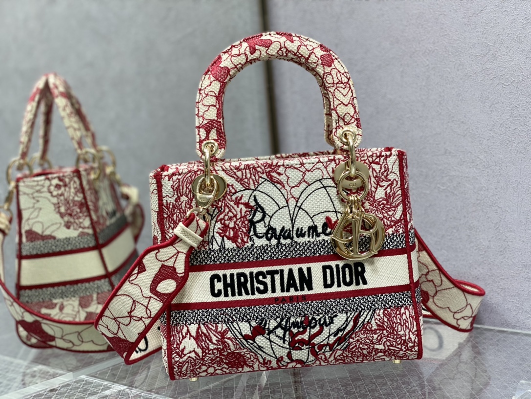 lady D*or handle bag-24cm