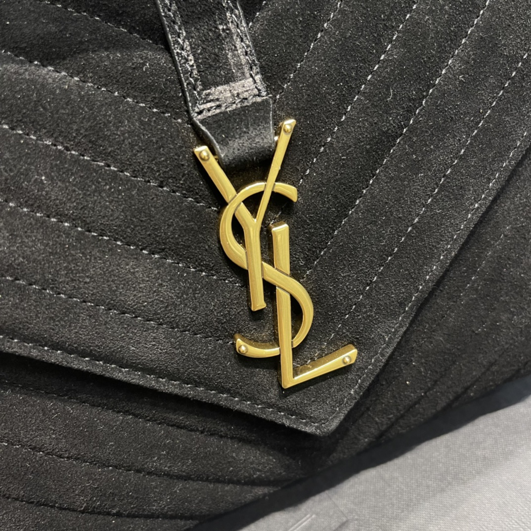 YS L Monogram College Bag-24*17*7CM