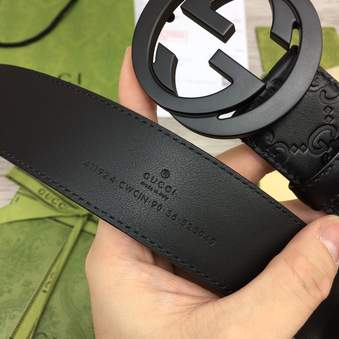 G*u*i belt-4cm