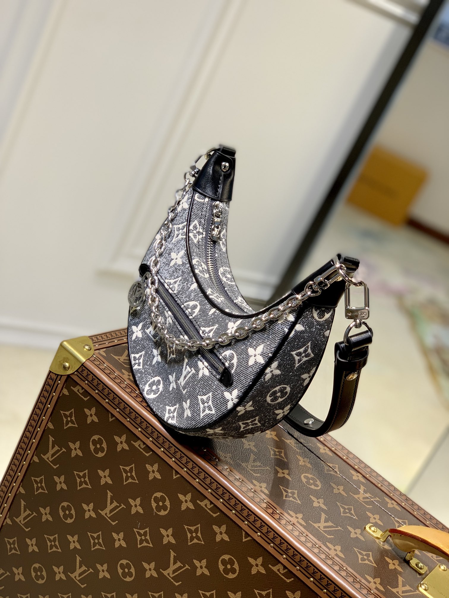 l0*is V*t0n loop handbags-m40511-23*13*6cm