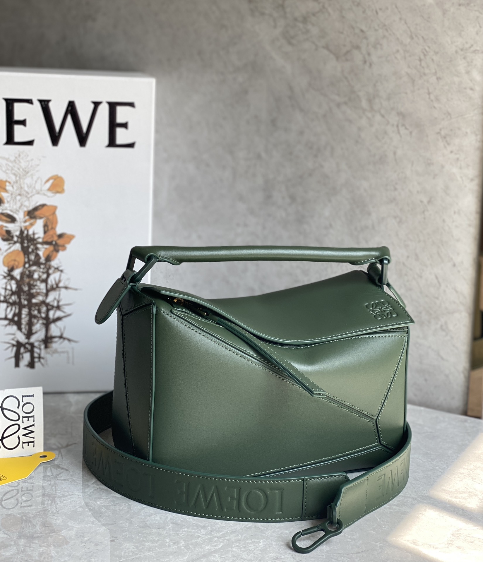 L0ew* puzzle small bag-24*10*14cm