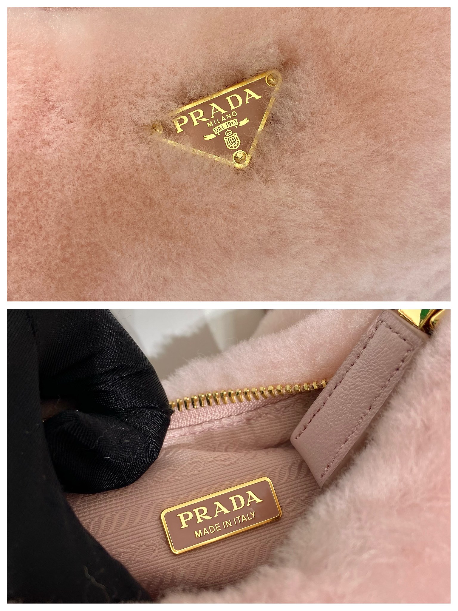 Pra*a system hobo bag-23*17*8cm