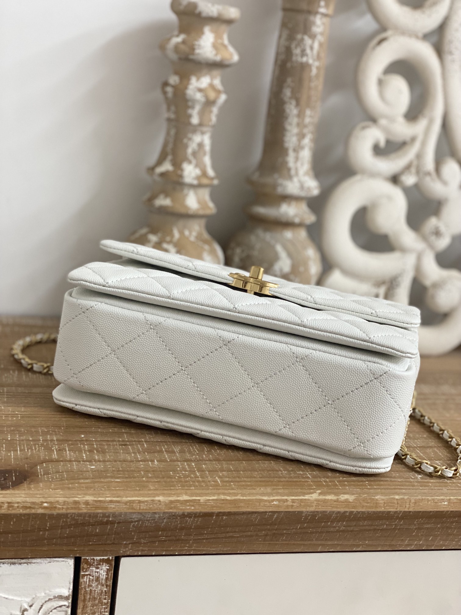 Ch@nel Flap Bag-16*23*11.5CM