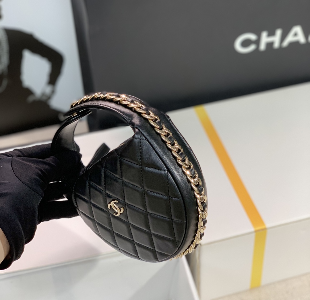 Ch@nel Pouch Bag-16*16*5.5CM