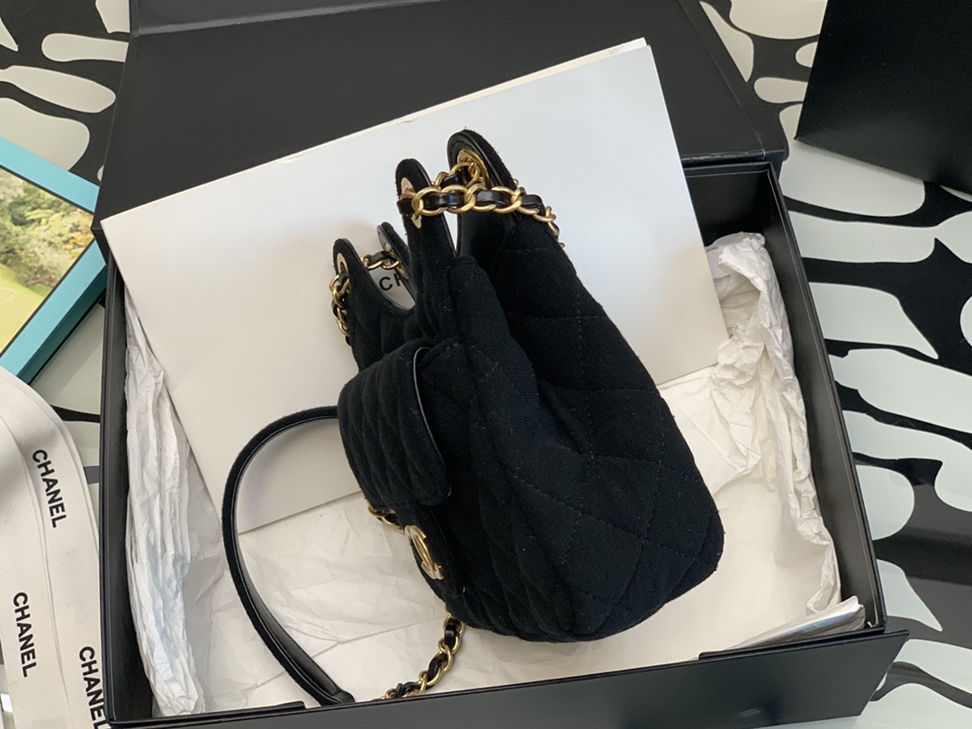 Ch@nel Hobo Handbags-17*19*6CM