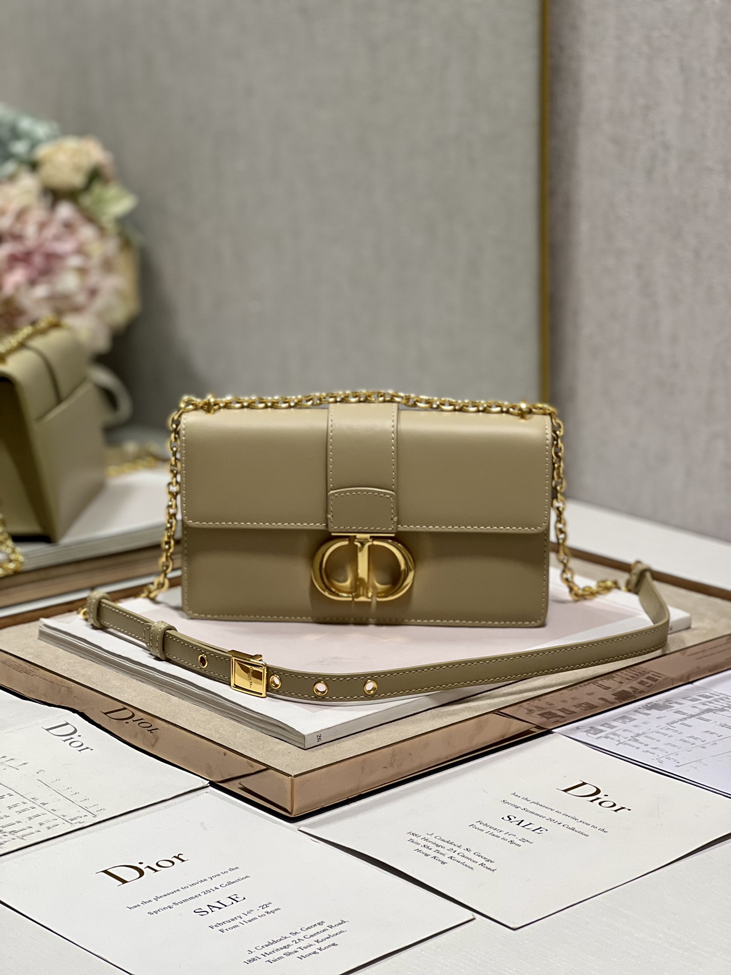 Di0r 30 Montaigne Bag-21.5×12×6CM