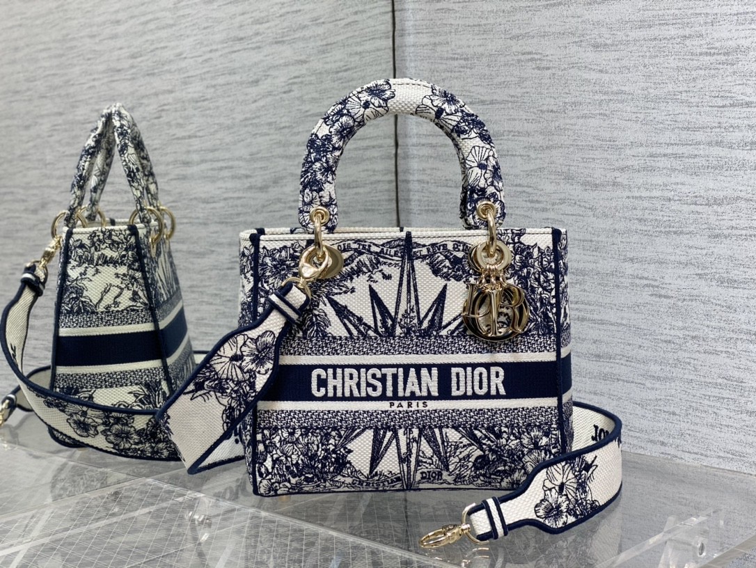 lady D*or handle bag-24cm
