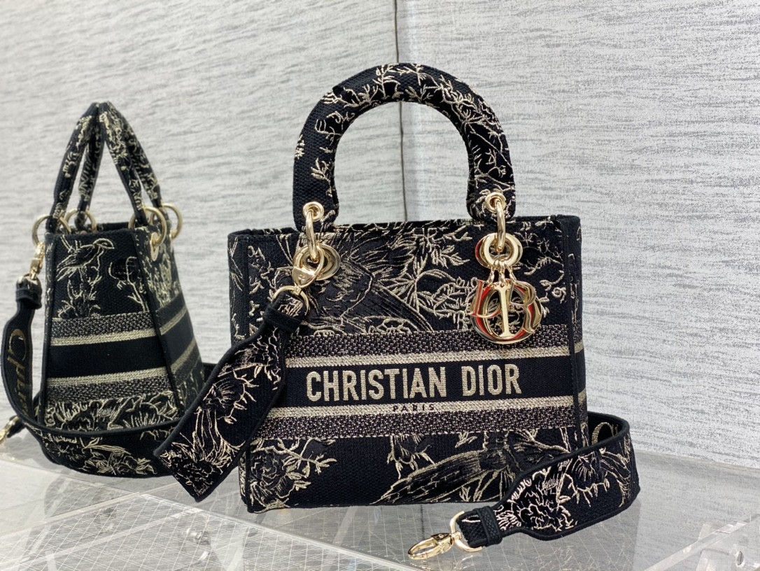 lady D*or handle bag-24cm