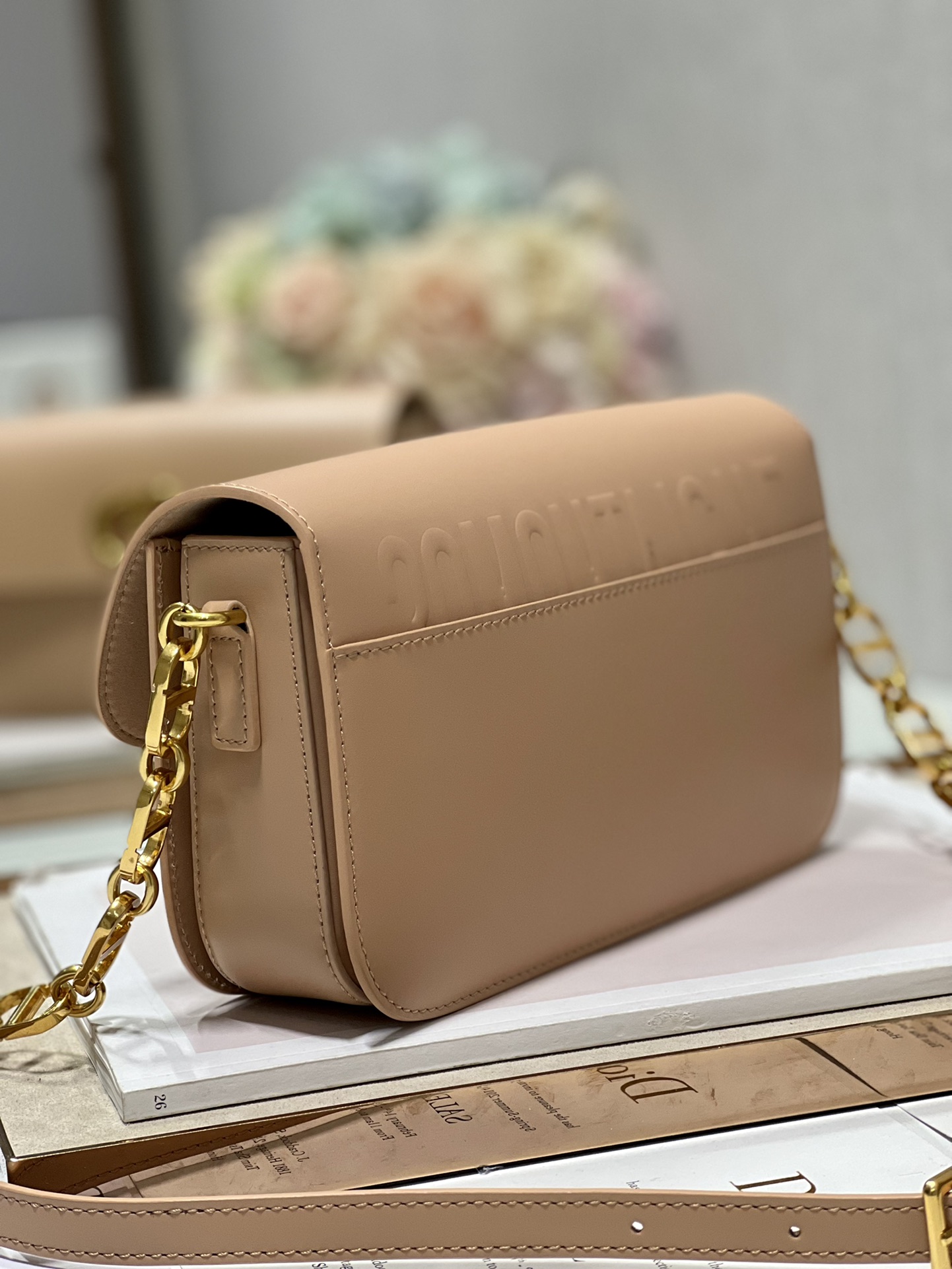 Di0r 30 Montaigne Avenue Bag-22.5×12.5×6.5CM