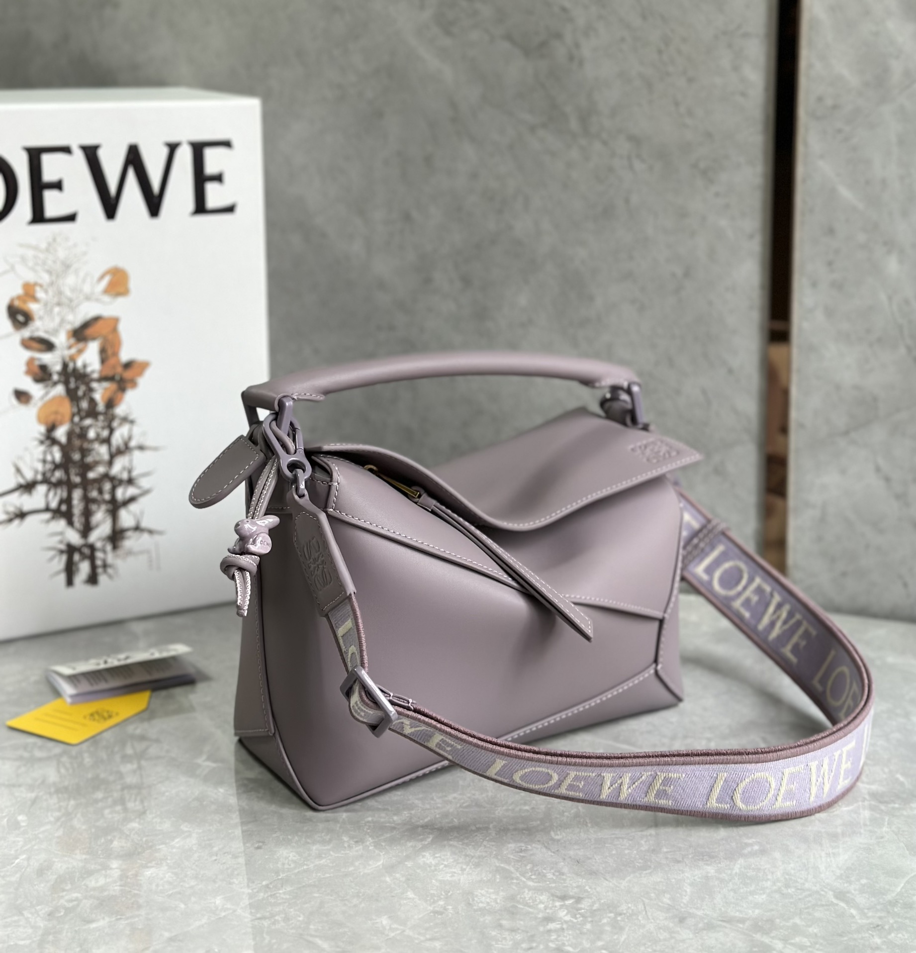 L0ew* puzzle small bag-24*10*14cm