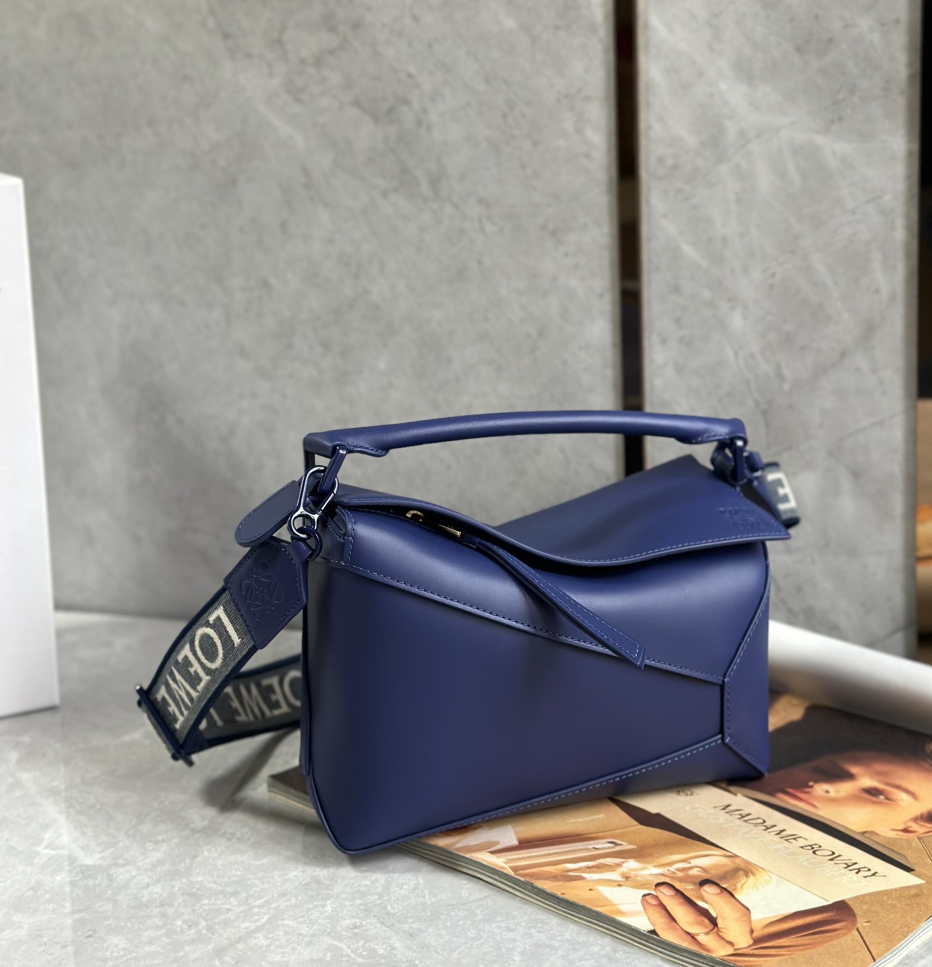 L0ew* puzzle small bag-24*10*14cm