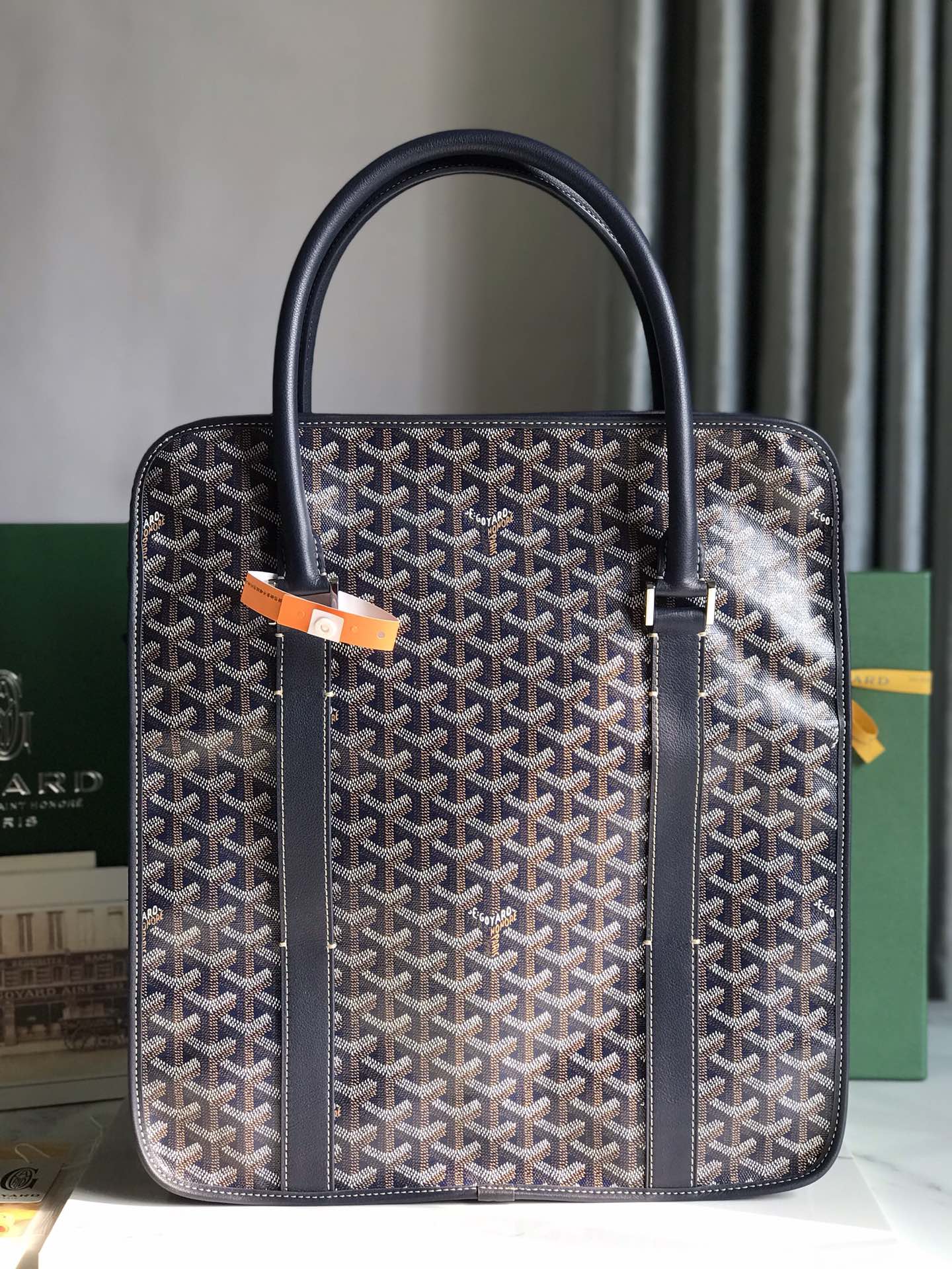 Go*ard bourgogne tote -35×39×11cm