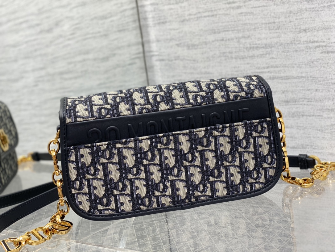 Di0r 30 Montaigne Avenue Bag-22.5×12.5×6.5CM