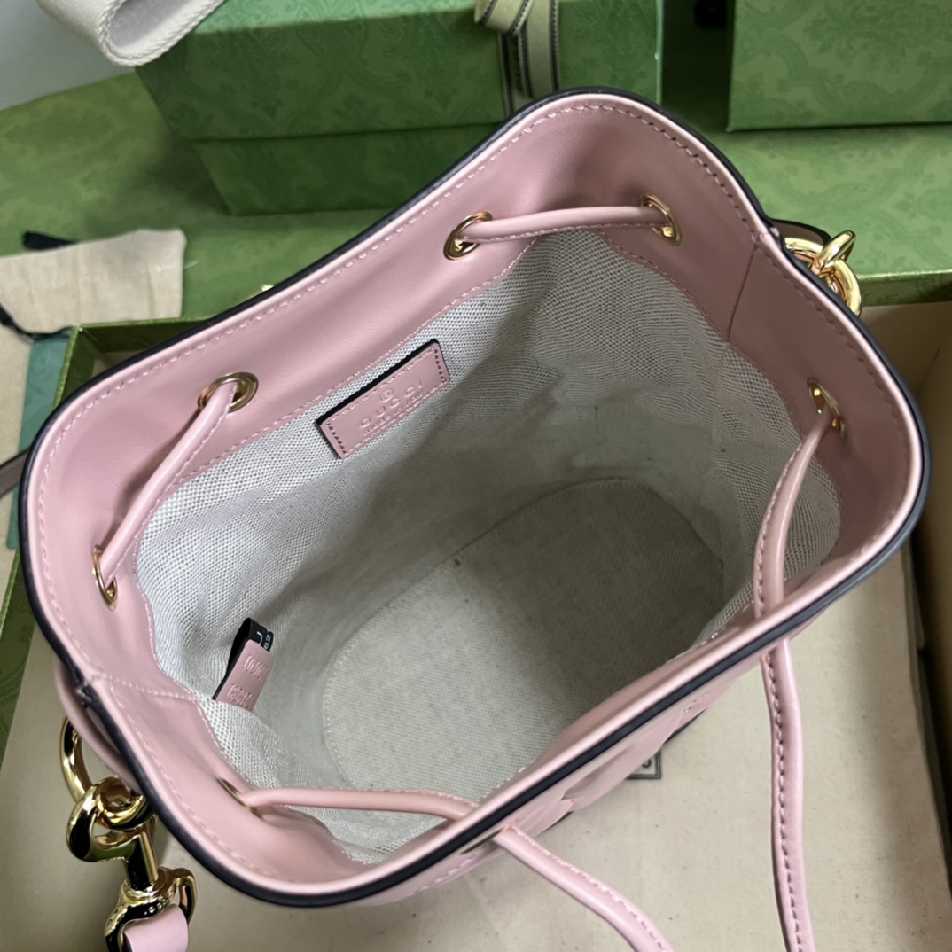 G*u*i gg matelassé bucket bag-17*20*10cm