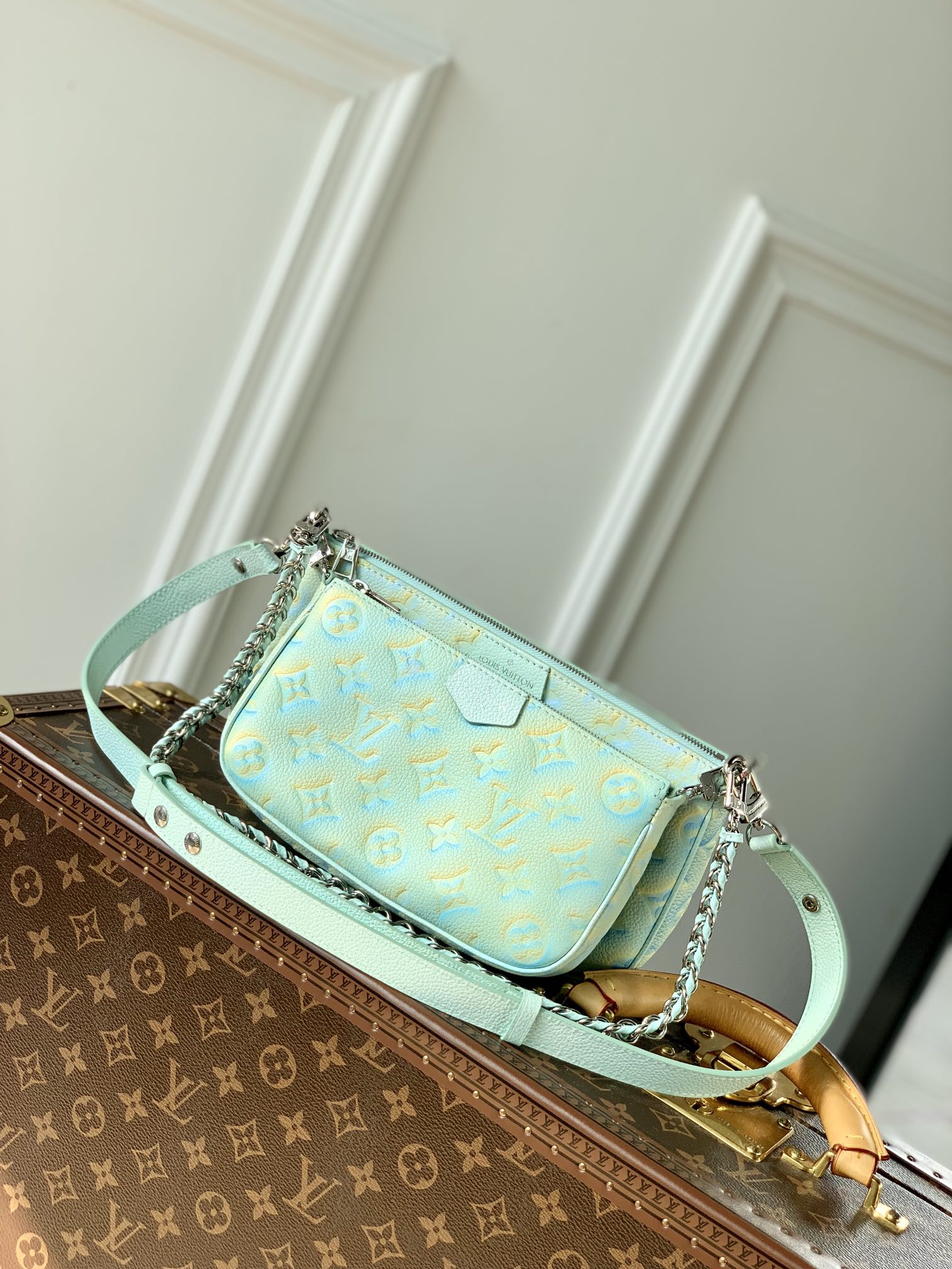 l0*is V*t0n multi pochette accessoires m46180-24*13.5* 4cm