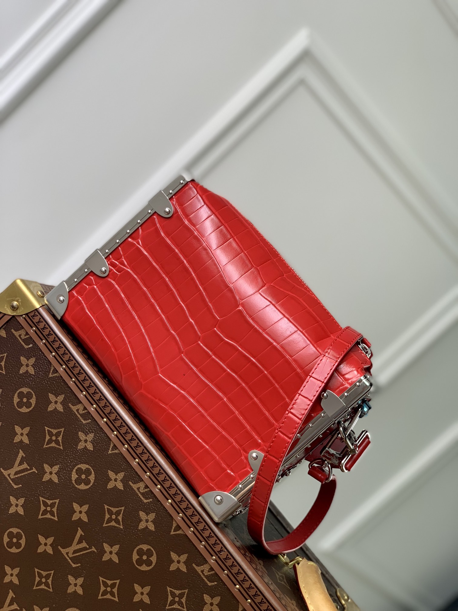 l0*is V*t0n petite malle handbags-m46358-21 x 14 x 6cm
