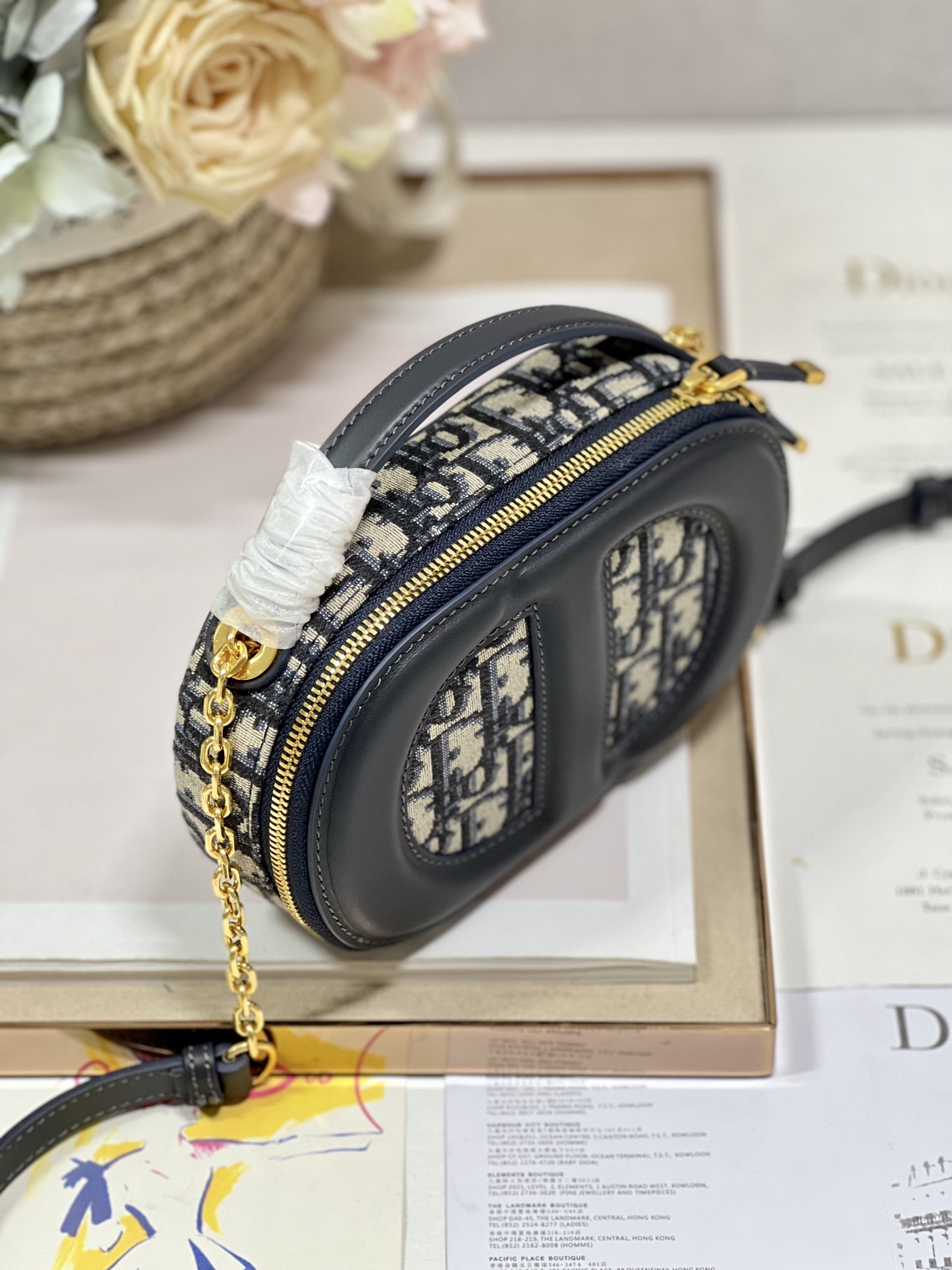 D*or cd signature bag-18*11*6.5cm
