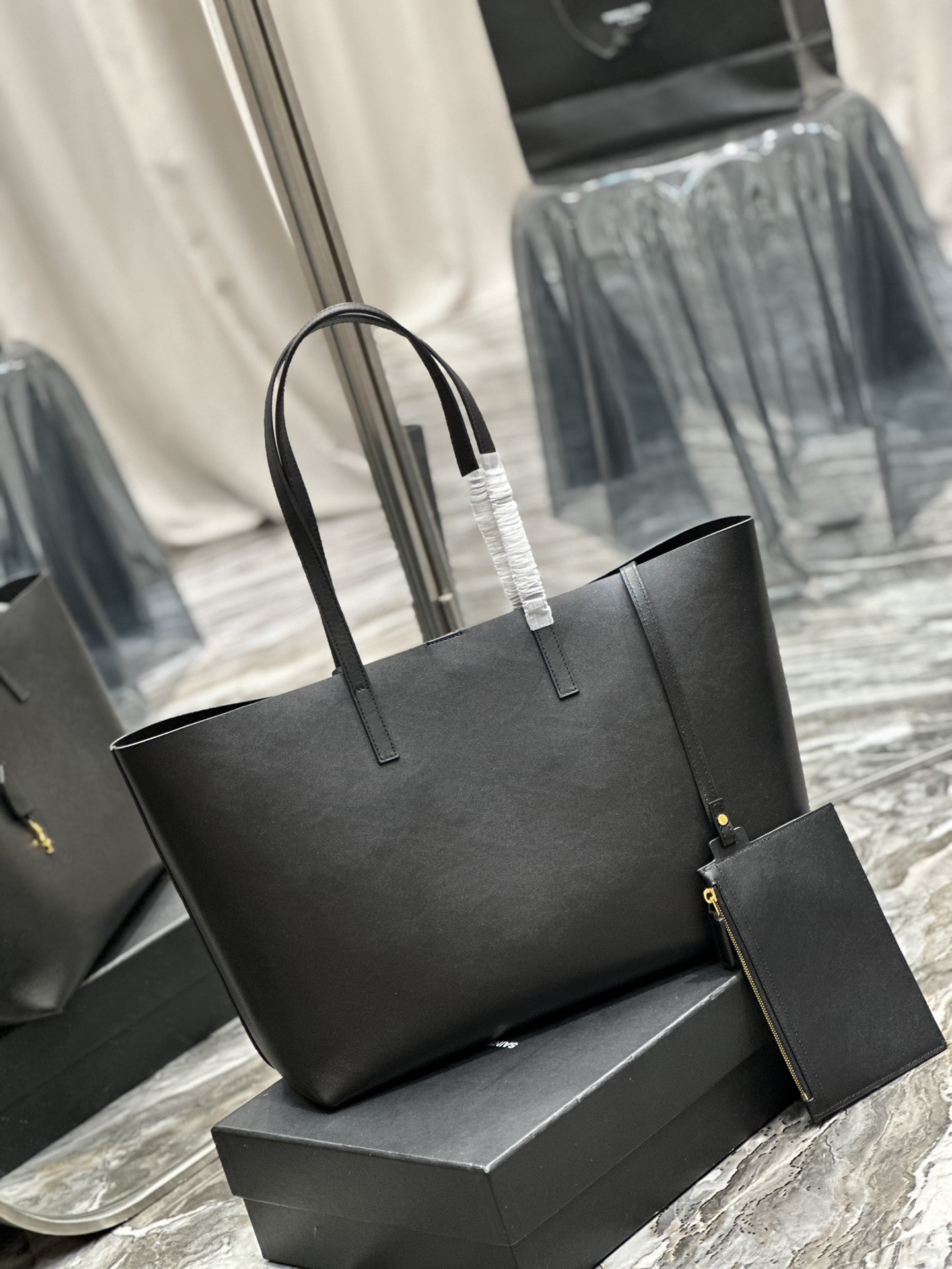 Y*L shopping tote bag-38×28×13cm