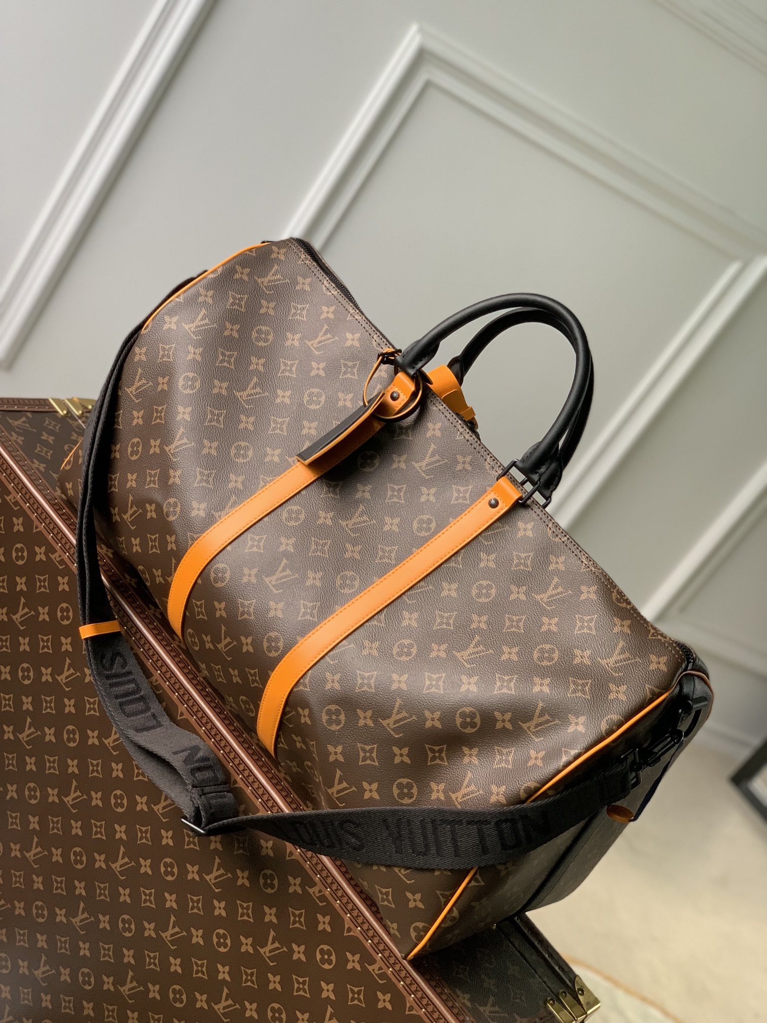l0*is V*t0n keepall bandoulière 45-m46377-45 × 27 × 20cm