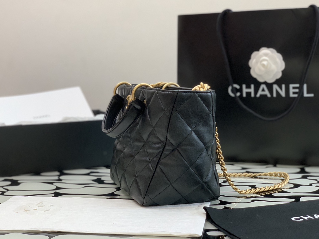 Ch@nel Tote Bag-22*19*14CM