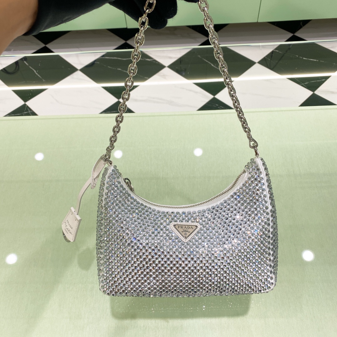 Pra*a re-edition bag-22*15*6.5cm