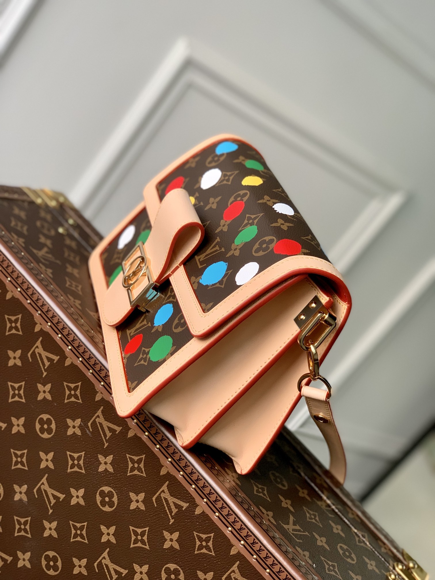 l0*is V*t0nx yk dauphine bag-25*17*10.5cm