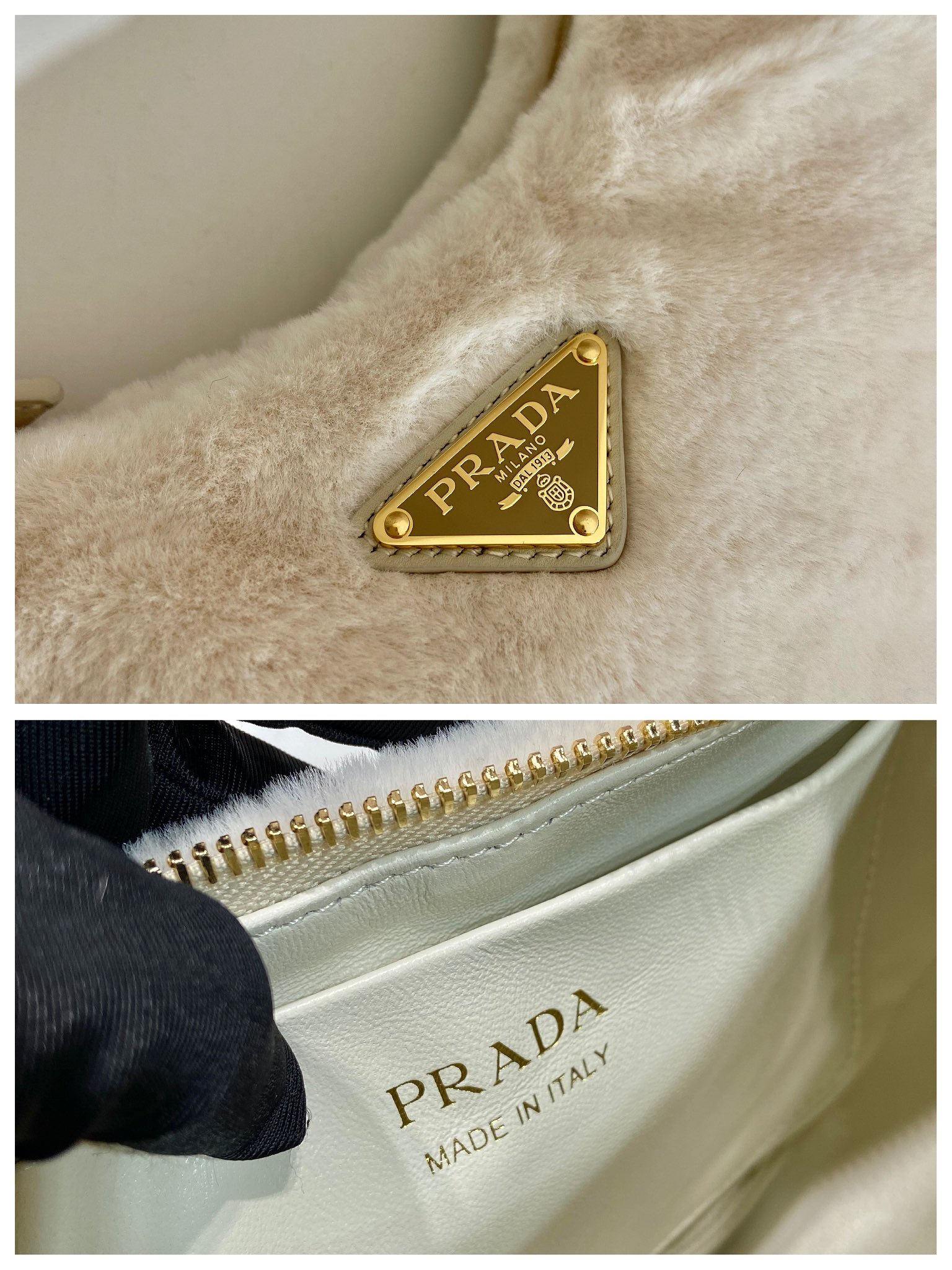Pra*a moon handbags 1bc194-22.5*18.5*6.5cm