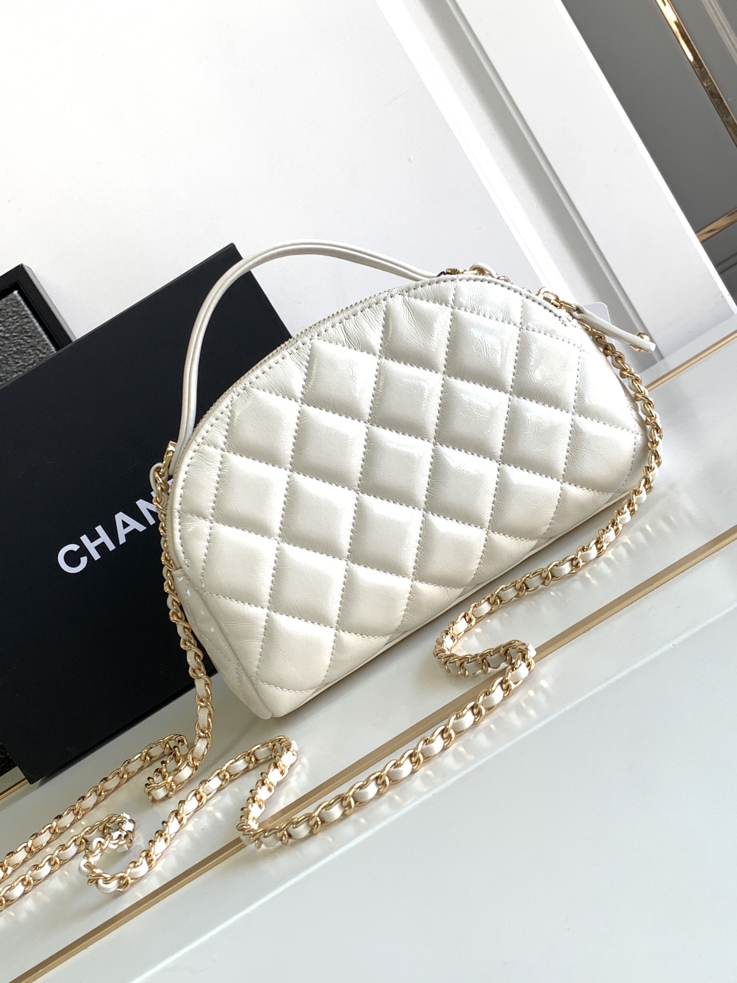 Ch@nel Boston Bowling Bag-20x13CM