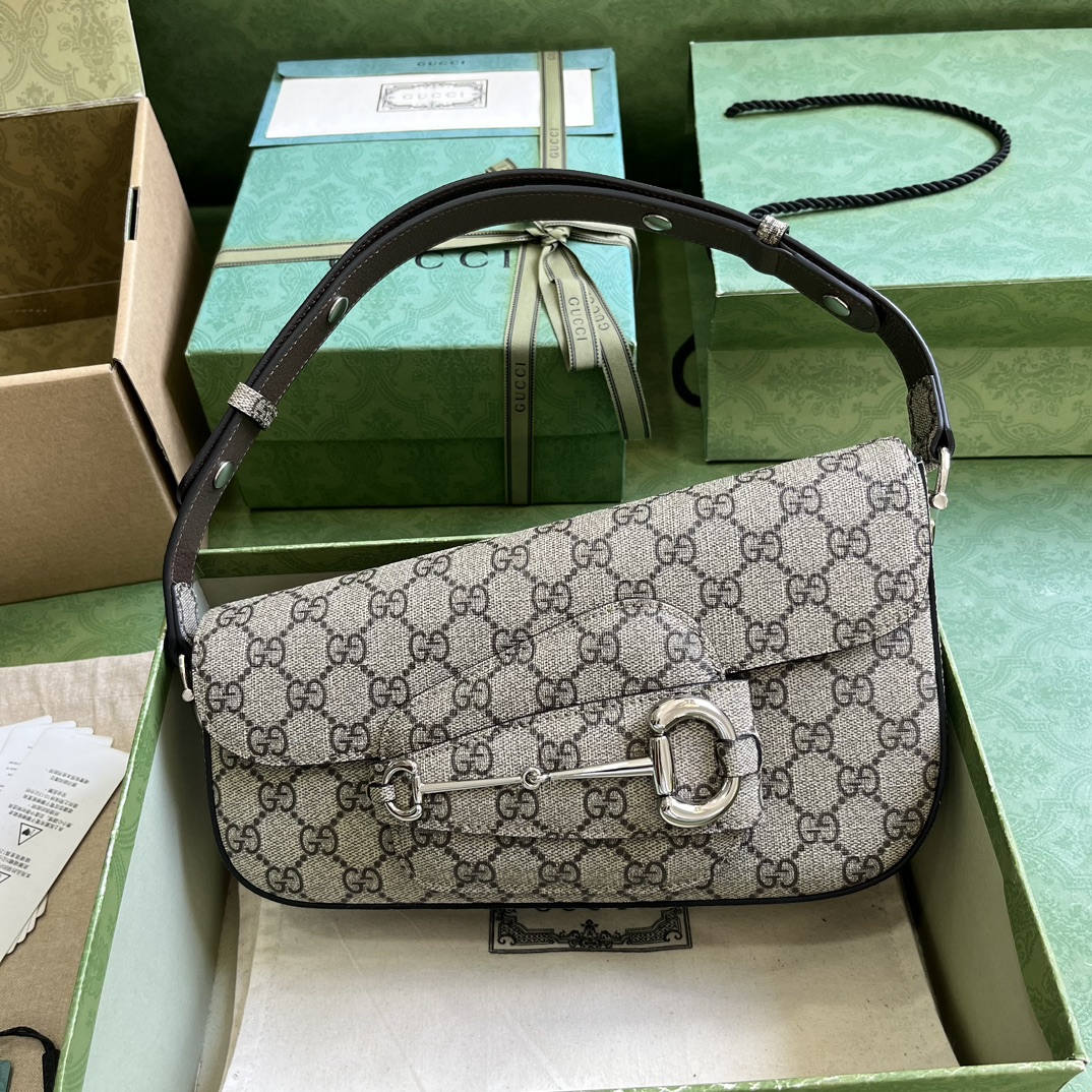 G*u*i G*u*i horsebit 1955 bag-26.5*10.5*4.8cm