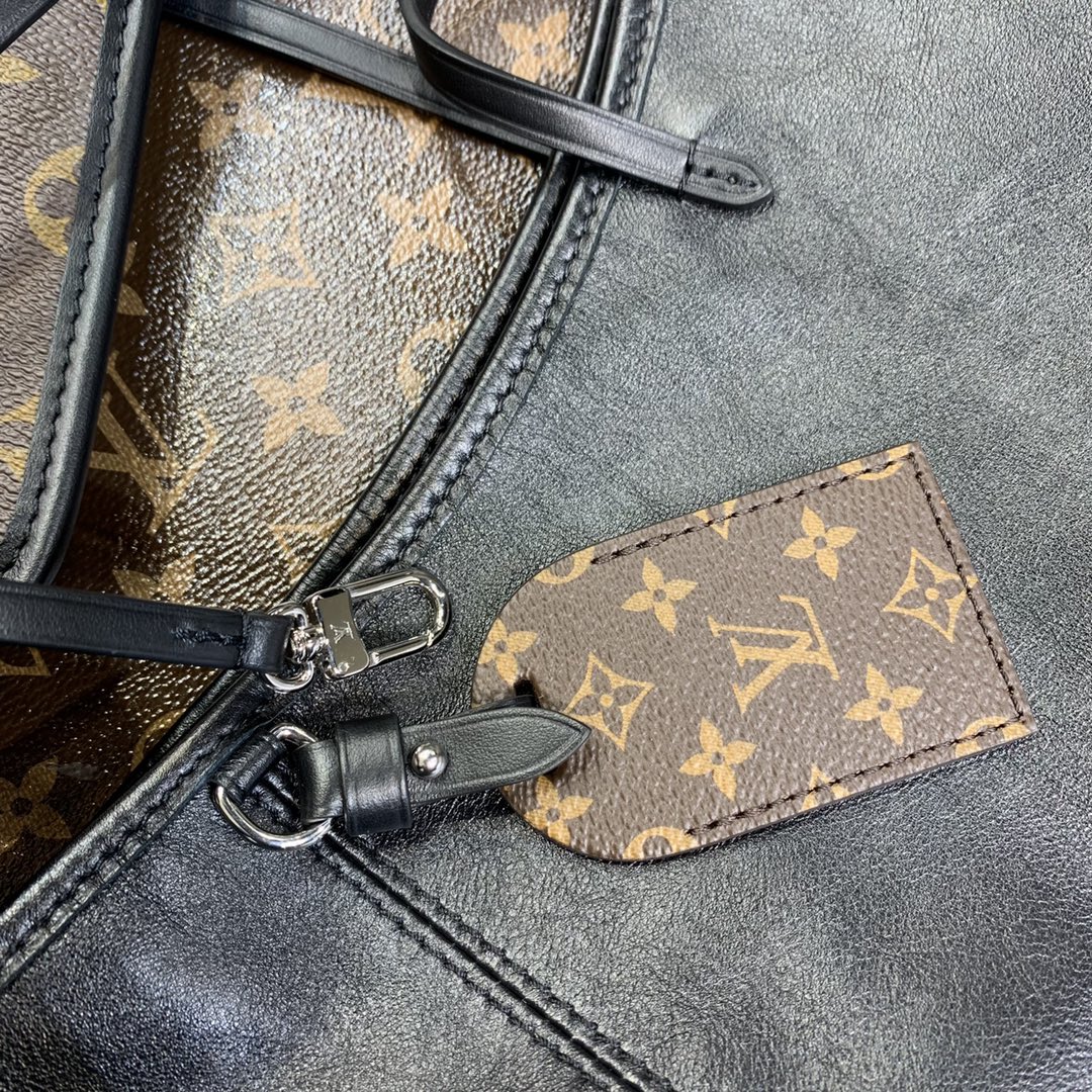 l0*is V*t0n carryall dark bag-m25143-39*30*15cm