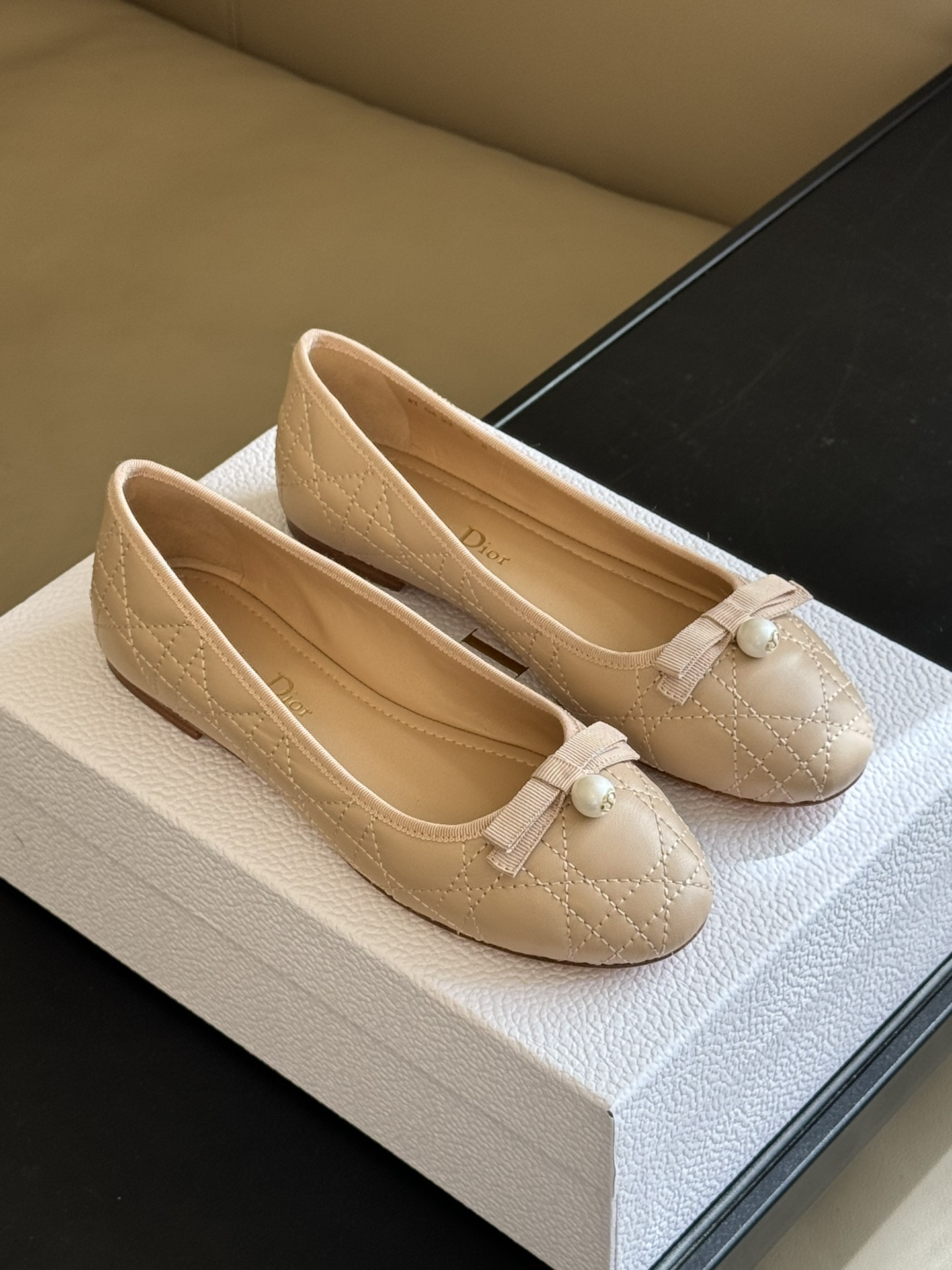 D*or leather espadrilles