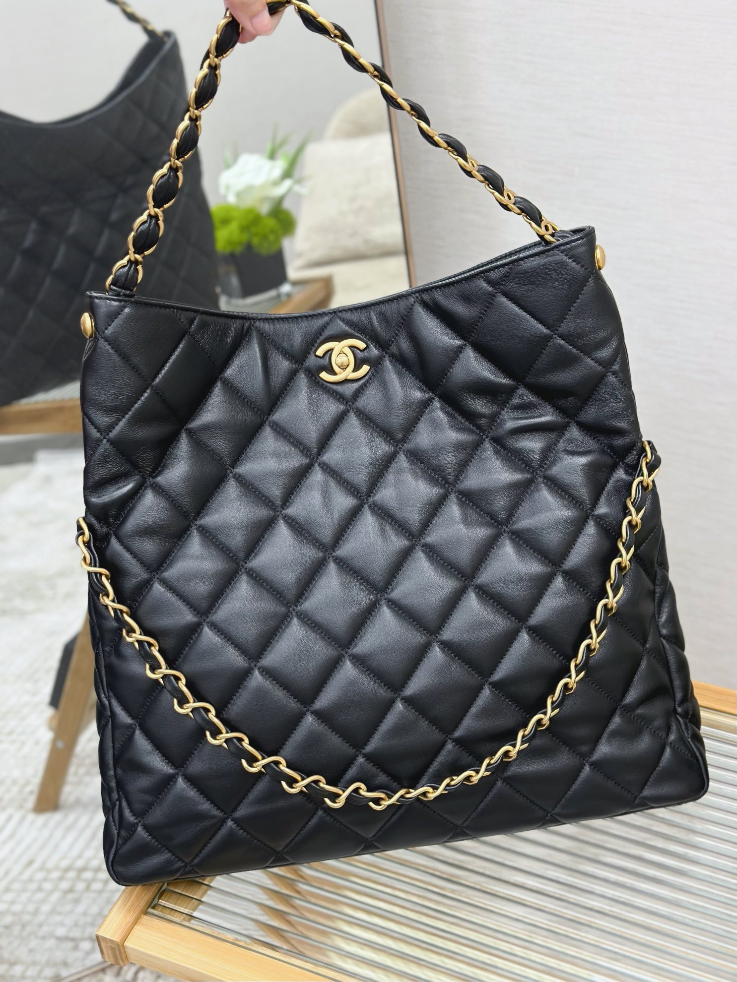 Ch@nel Flap Bag-28*30*7cm/39CM