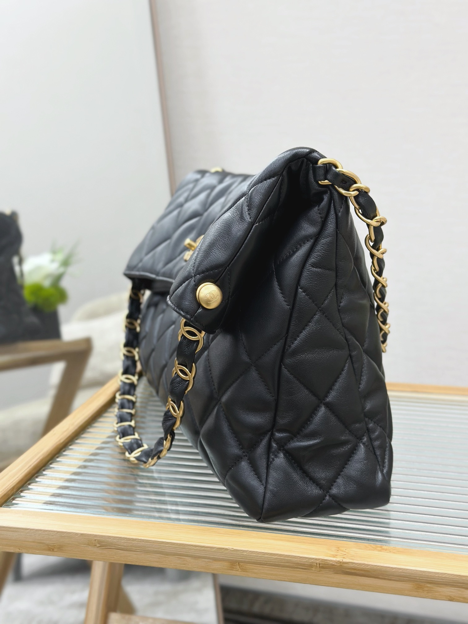 Ch@nel Flap Bag-28*30*7cm/39CM