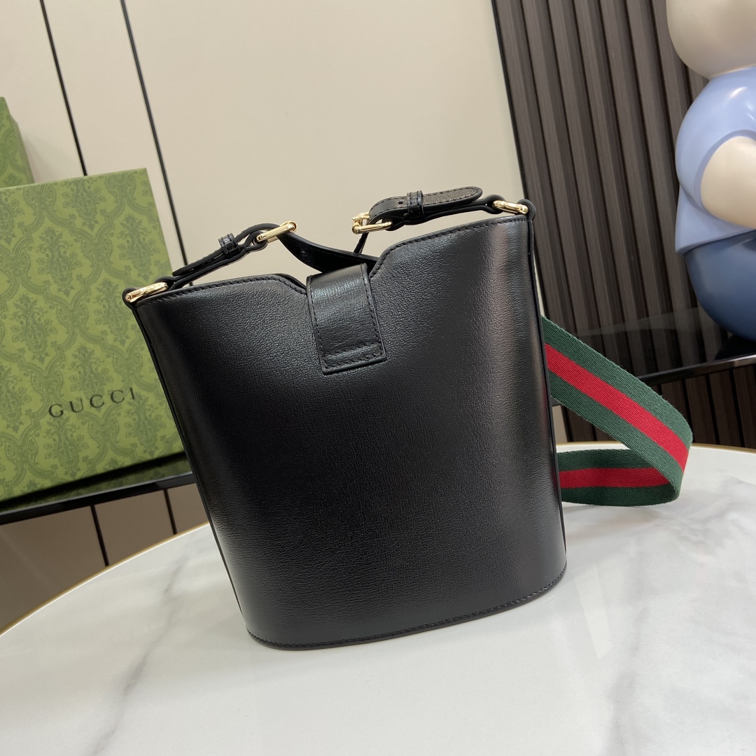 G*u*i mini gg bucket-18.5*20.5*12.5cm